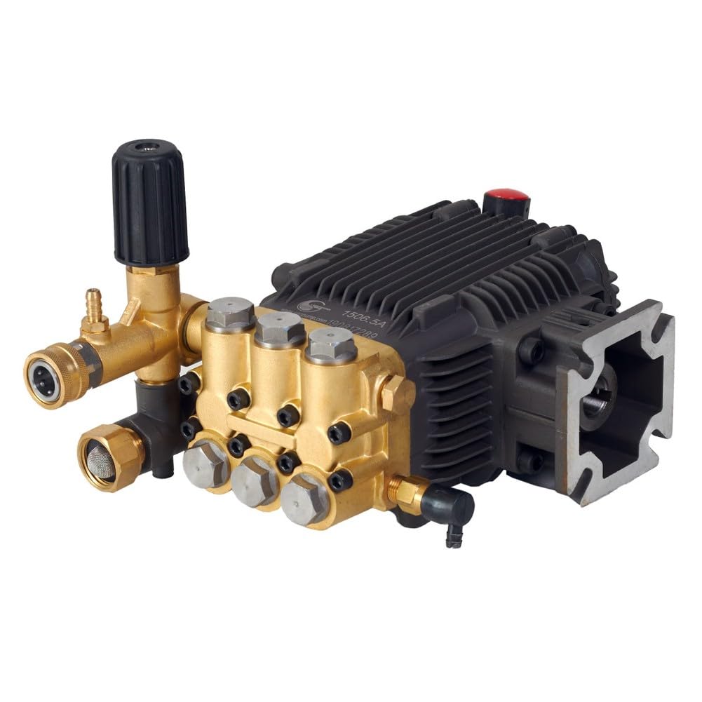 Canpump CF 3030 G: 3000 psi @ 3.1 US gpm Pressure Washer Pump with External Unloader (Easily Replaceable), 3/4-inch Gas Shaft, Horizontal Replacement Triplex Pump