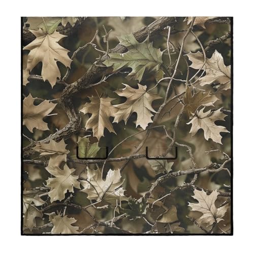 Dreaweet Hunting Camo Back Seat Cover for Car SUV Trucks Soft Comfort Car Seat Towel Cover After Gym Post-Workout Running Hiking,Full Coverage,Machine Washable