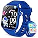 taopodo 1,8" Smartwatch Kinder, IP68 Schrittzähler Kinder, Kids Smartwatch mit Herzfrequenz, Schlafmonitor, 24 Stunden Aktivitätsfolgung Kinderuhr Junge für iOS und Android, Tiefblau