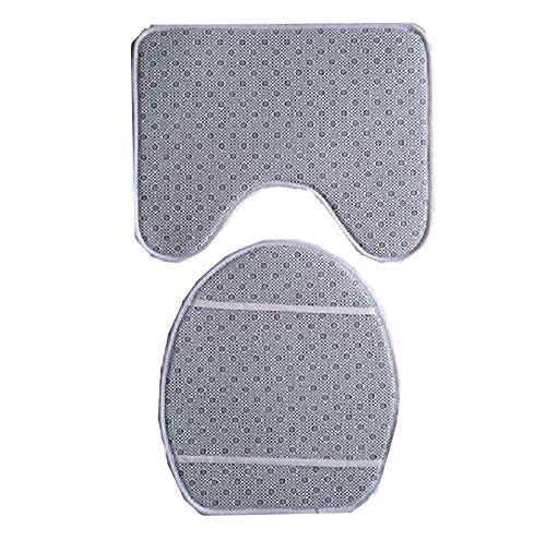 rutschfeste Badematten und WC Vorleger Waschbar Badteppich für Badezimmer 3 niedliche Katze Muster 3D HD Druck… – Bild 5