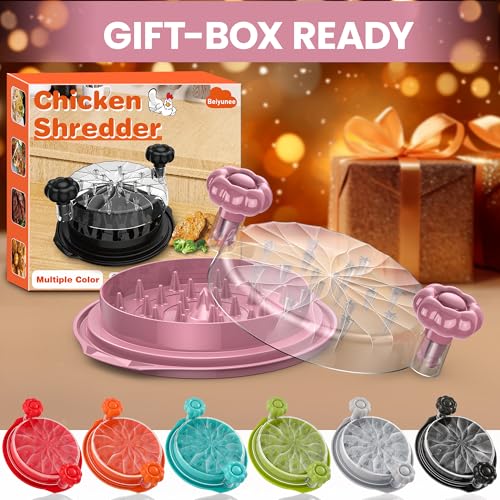 🏡🍽️Chicken Shredder Tool Twist – 10'' Pro Meat Grinder for Chicken Breast & Pulled Meat | Visible Kitchen Gadget with Brush, Anti-Slip Base & Ergonomic Handle (Black) - Image 6