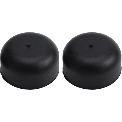 MOTOALL Windshield Wiper Nut Cover Pack of 2