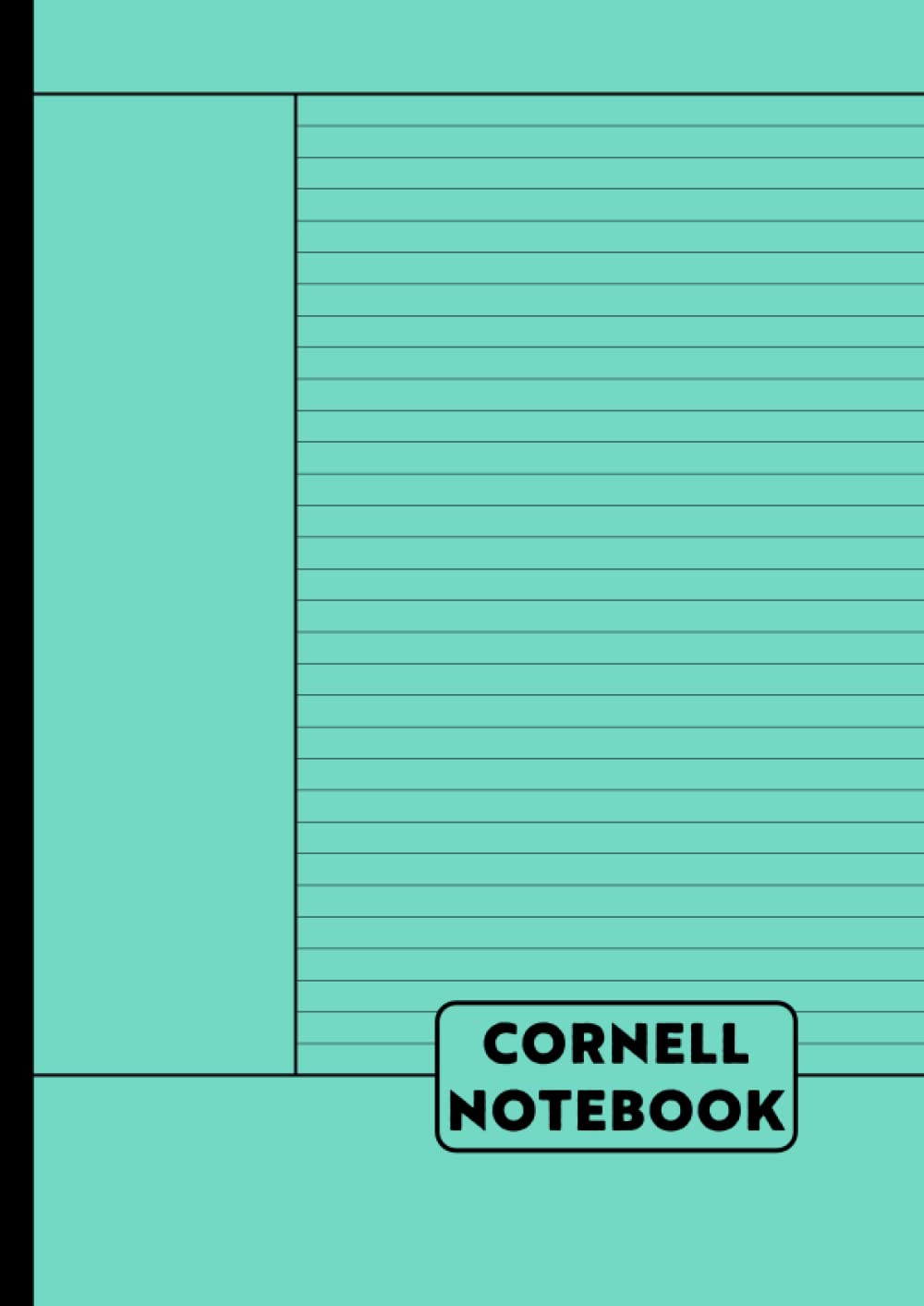 Cornell Notebook: A4 Cornell Method Note-Taking for Students High School, College, University - for Lecture and Meetings - 110 Pages - Pastel Colour