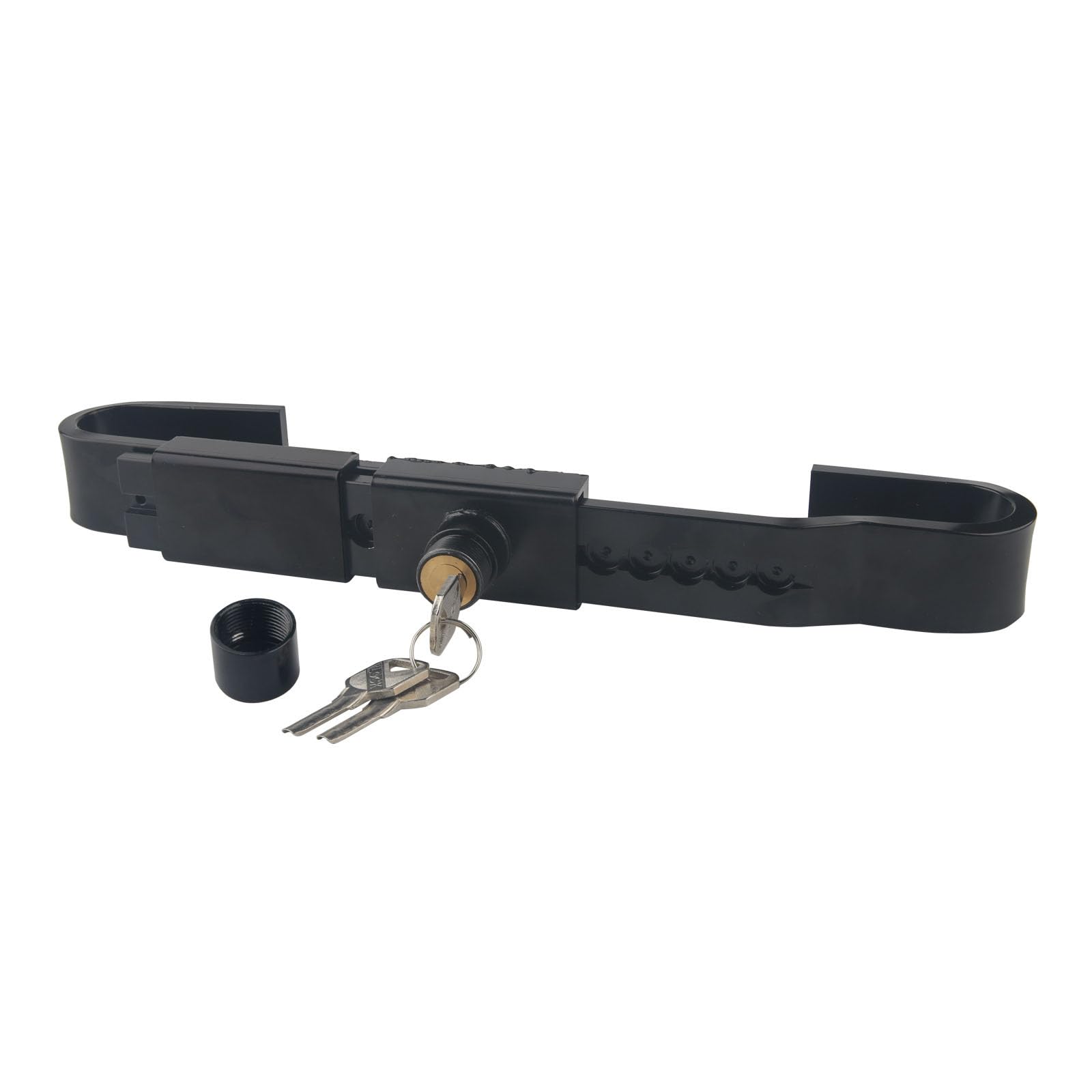 Starkes, einstellbares Abstands Anhängerschloss, Starkes Container Sicherheitsschloss aus Stahl, 29, 8 cm, für stabile Frachtsicherheit, Anhänger Container