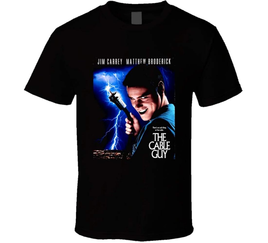 サ*ル様 90's THE CABLE GUY tee Amazon.com: The Cable Guy Jim Carrey Retro 90's Movie T