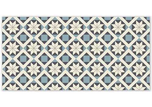 Mubusi Alfombra Vinílica Sur Azul 120x240 Cm - Alfombra Cocina Vinilo - Alfombra Salón Antideslizante E Ignífuga - Alfombras Grandes - Alfombras Pvc Mubusi Alfombra Vinílica Sur Azul 120x240 Cm - Alfombra Cocina Vinilo - Alfombra Salón Antideslizante E Ignífuga - Alfombras Grandes - Alfombras Pvc