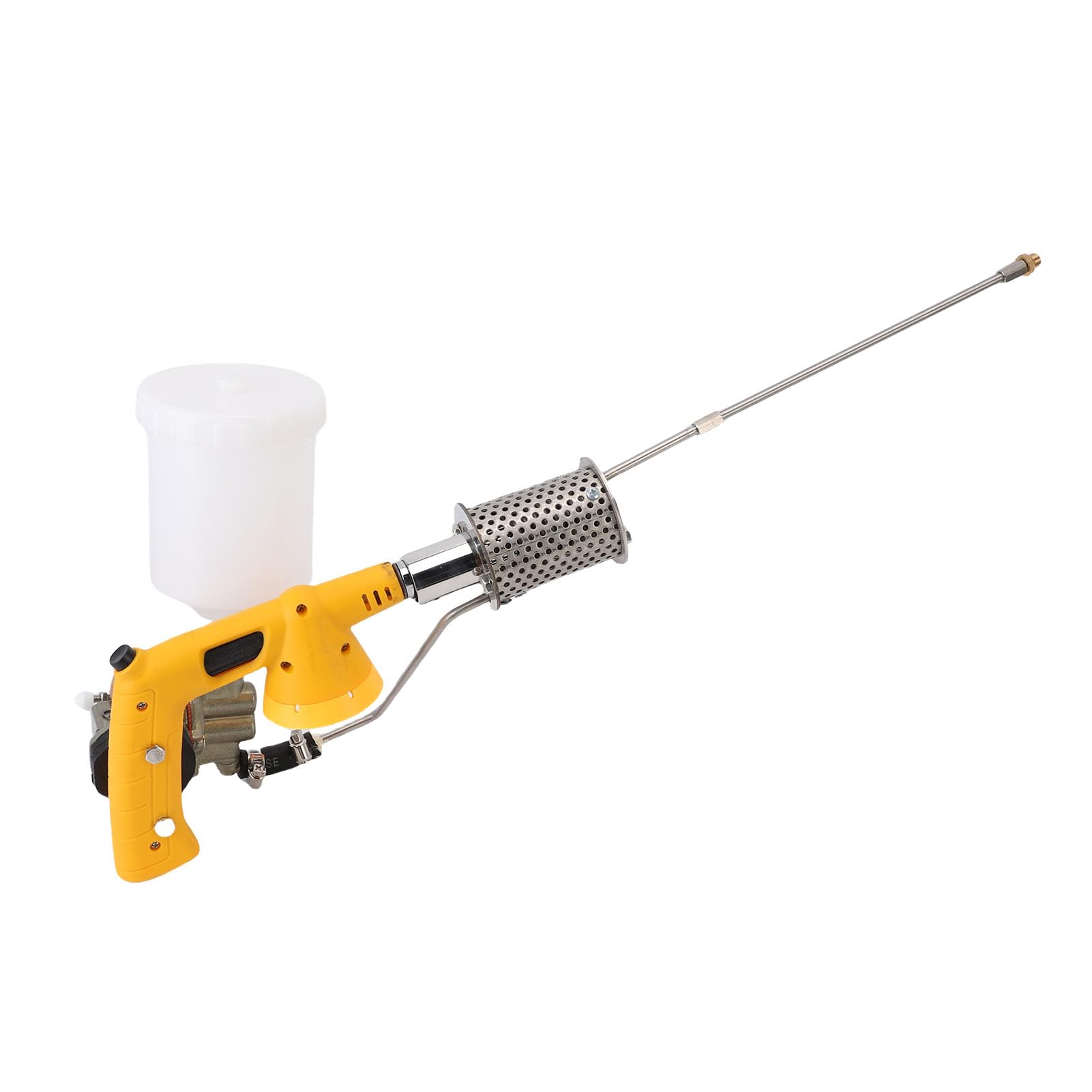 Bee Fogger per Apicoltura, Atomizzatore per Alveari in ABS e Acciaio Inossidabile con Nozzle Rimovibile, di Riscaldamento per Nebbia Densa, 15-18 Micrometri, Strum