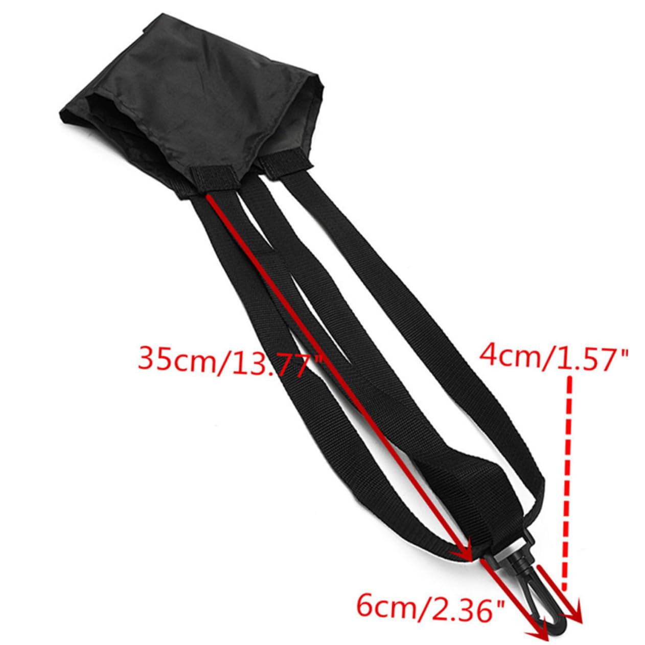 VANZACK 2 Sets Swim Training Resistance Belt Resistance Bands Swimming Exerciser Leash