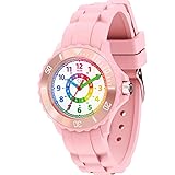 ⏳➧⏲➧⌚【SCHNELLER LERNEN】Diese farbenfrohe Kinder Armbanduhr unterstützt Ihr Kind beim Erfahren, Erlernen und Verstehen der Uhrzeit. Sie wurde kindgerecht gestaltet und ist robust ausgeführt.