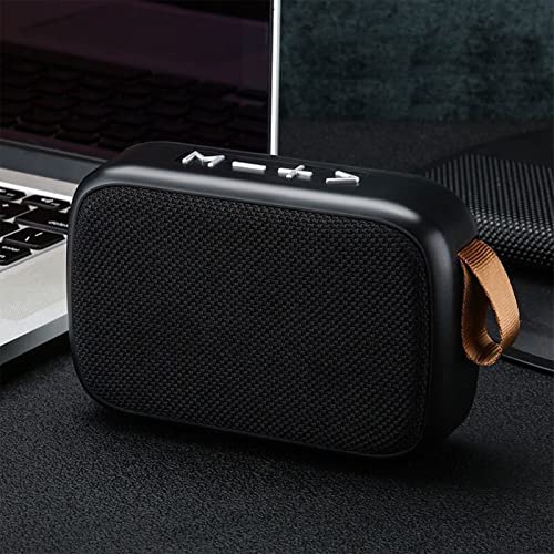 Portable Mini BT Speaker with Subwoofer and Memory Card Slot, Clear Sound, Compact and Lightweight, Stable Connection for Indoor or Outdoor Use