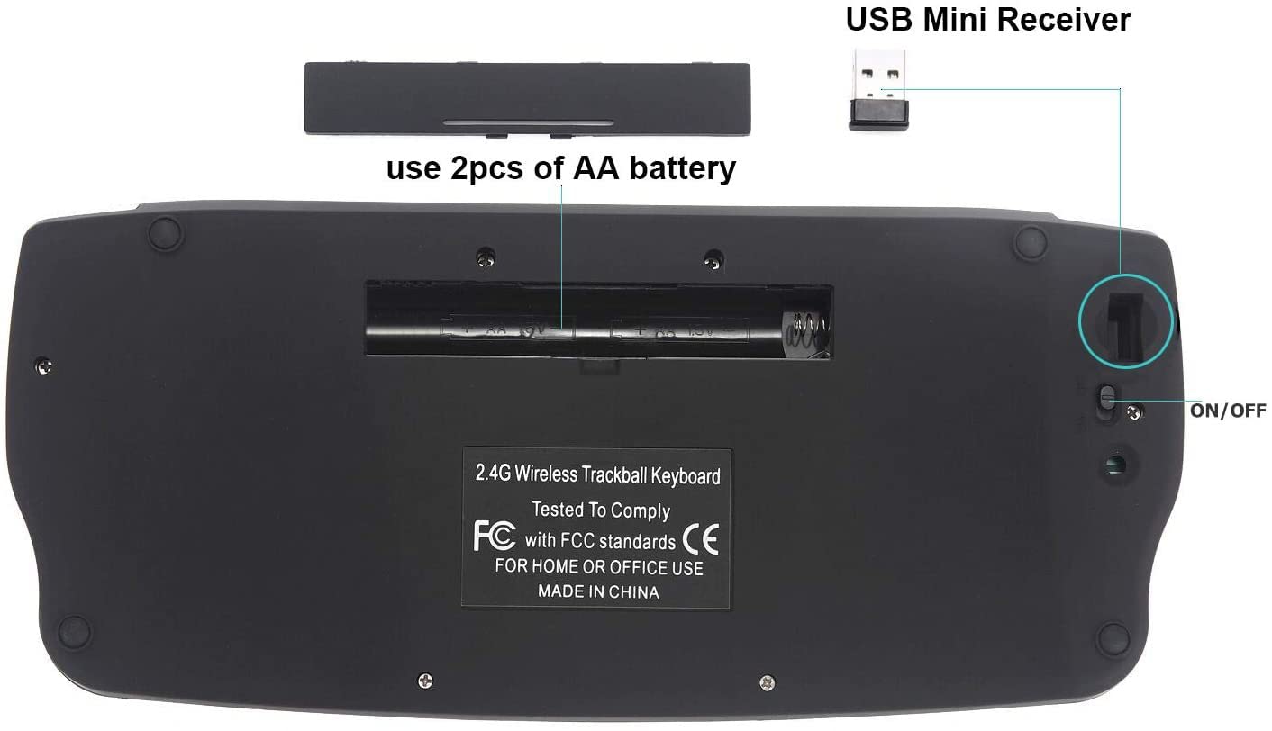 Amazon.com: ZhenBaoTian Multimedia 2.4Ghz Wireless Mini