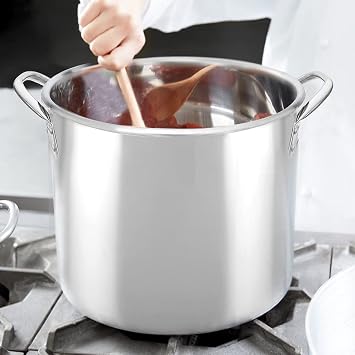 Bene Casa - Durable Stainless Steel Kettle - Can Hold 5 Gallons - Ideal Size for Extract Brewing