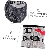 Happyyami 4stücke rutschfeste Hundesocken Aus Wolle Pfotenfreundlich Für Drinnen Und Draußen Idealer Schutz Für Hunde Perfektes Für Tierbesitzer Love