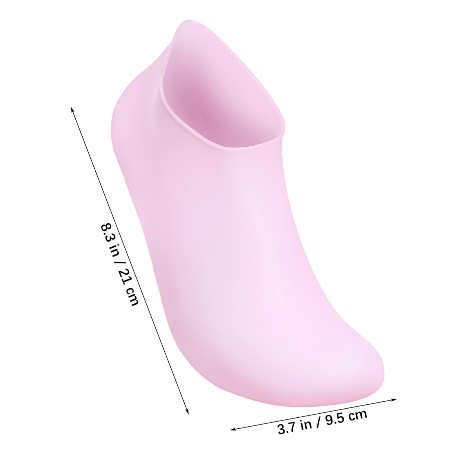 PLAFOPE Overnight Moisturizing Socks for Women 4 Pack Silicone Spa Socks Length Soft Material for Dry Feet