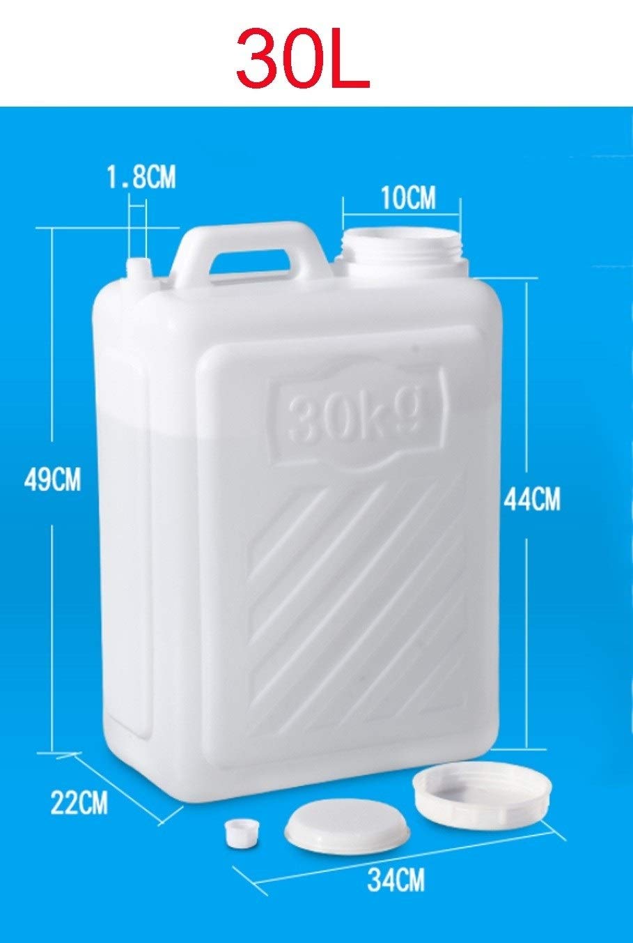 Jerrican eau 30L Camping Réservoirs D'eau Bidon D'eau Seau De Jerrican Bidon Avec Poignée Sac D'eau Distributeur De Boisson De Cruche D'eau Pour Car Voyage Voiture