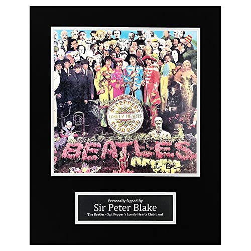 Photo dédicacée de Firma Stella Sir Peter Blake – Autographe de l’icône des Beatles – Véritable dédicacé à la main avec… - Les Beatles, Paul McCartney, John Lennon, RIngo Starr, George Harrison Photo dédicacée de Firma Stella Sir Peter Blake – Autographe de l'icône des Beatles – Véritable dédicacé à la main avec…