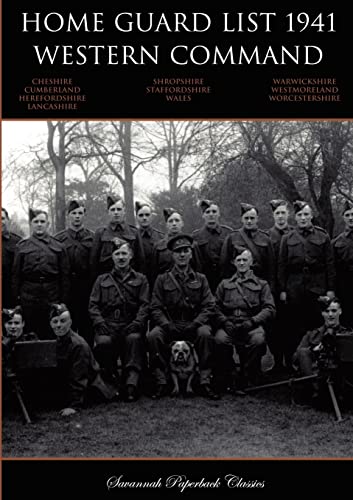 Home Guard List 1941 Western Command édition de collection