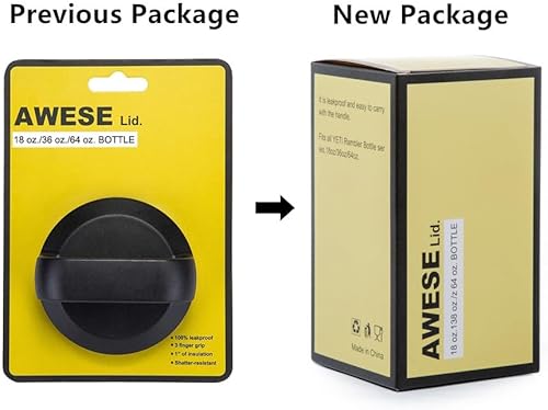 Miniatura 2 de 2 tapas de repuesto para botellas YETI Rambler de 18 onzas, 36 onzas y 64 onzas