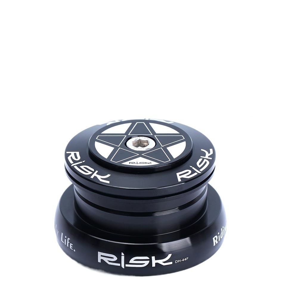Serie Sterzo Cuffie MTB for Bicicletta da Strada 44mm 34/41/41.8/49.7/50.6/55/56mm for Bici 28.6mm 1 1/8 Dritto 1.25-1.5 "1 1/4-1/2 Forcella conica Serie Sterzo MTB(DH-506F 40-50.6mm)