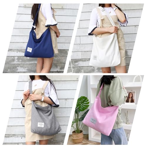 Bolso Grande de Lona para Mujer miniatura 2