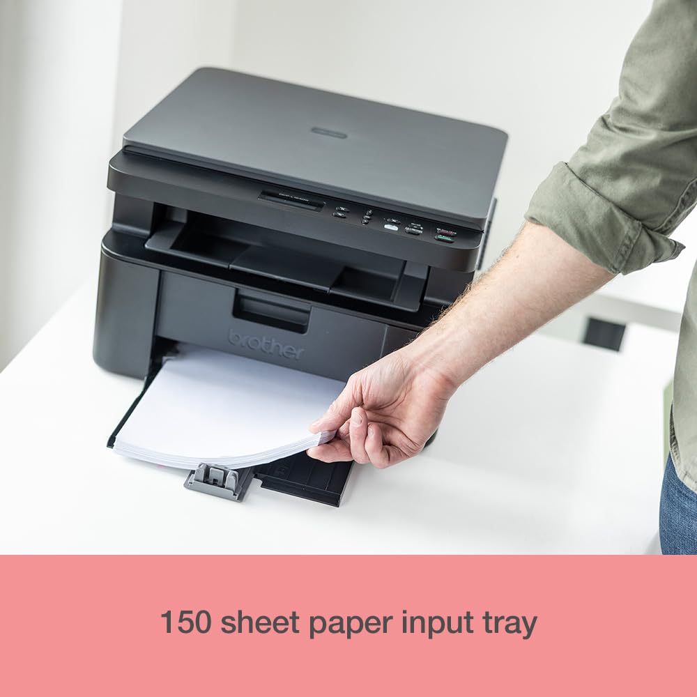 Brother DCPL1640WZU1 stampante multifunzione Laser A4 2400 x 600 DPI 20 ppm Wi-Fi (DCP-L1640W COMPACT 3-IN-1 MONO - LASER PRINTER 20PPM A4 2400X600D) - Versione UK