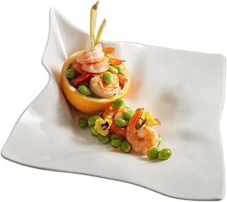 dinner plates Creative Shaped White Ceramic High-grade Dinner Plate Restaurant Hotel Art Specialty Tableware