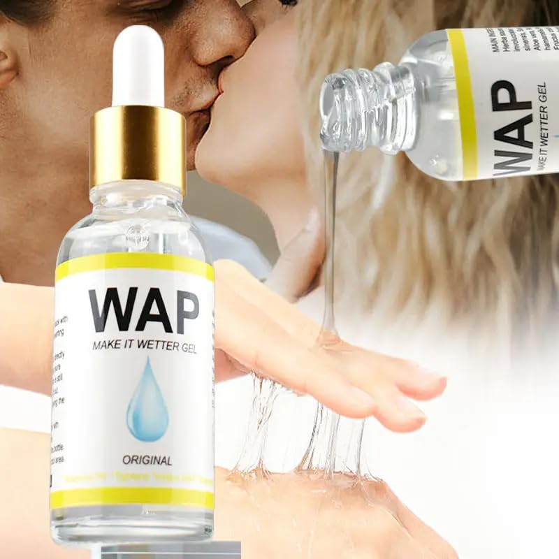 Organic Yoni Slime WAP Oil for Vaginal Moisture, Tightening & pH Balance | Herbal Feminine Vaginal Wellness Oil for Dryness, Rejuvenation, and Vaginal Health (30 ml, Original)