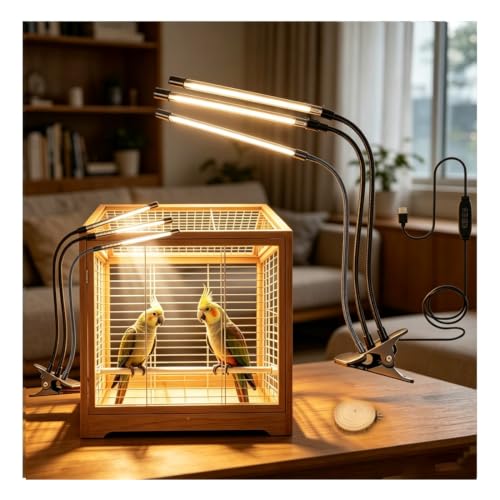 Bird Cage LED Clip-On Light