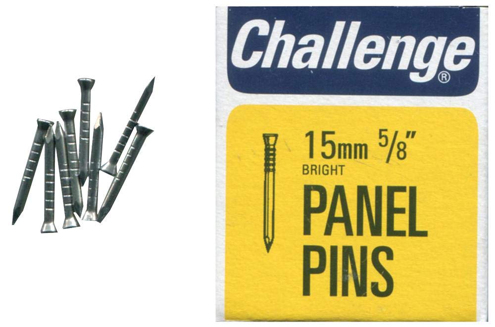 (Challenge) Panel Pins Bright, 15Mm (40G), Nail Fasteners, Hardware - 10604