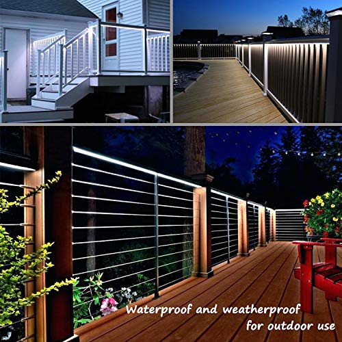 image for Areful LED Rope Lights, 16ft Daylight White Strip Lights with Clear PV