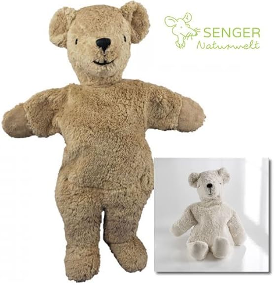 センガー オーガニックコットン くま 茶 Lサイズ floppy animal bear large