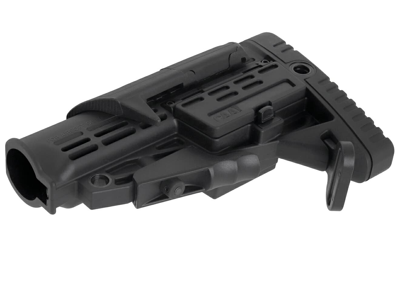 CAA　バットストック　CBS ブラック　M4対応　実物 Amazon | CAA Tactical バットストック CBSCP チークピース搭載