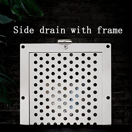 Grille de désodorisation murale pour douche italienne épurée - 4