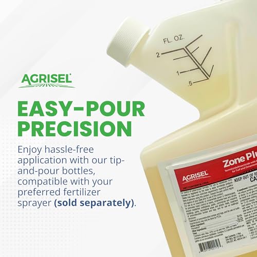 Image of Agrisel Zone Plus Insect & Pest Control, Eco-Friendly, 16 Ounce | Broad Spectrum, for Indoor & Outdoor, Effective Against 100 Pests