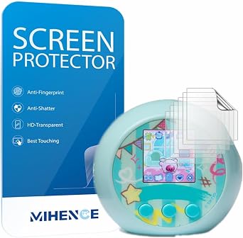 Screen Protector Compatible for Punirunes Interactive Digital Toy, PET HD Protective Film 6 PCS