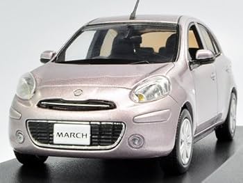 Amazon | Jcollection 1/43 ニッサン マーチ ピンクイッシュ