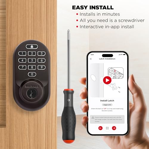 Kwikset Halo Wi-Fi Smart Lock, Keypad Keyless Entry Door Deadbolt - image 7