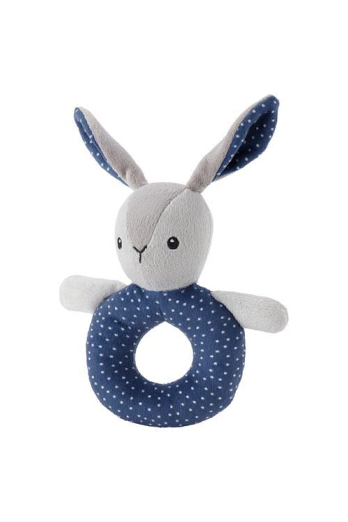 IKEA Gulligast Bebek Yumuşak Oyuncak Sesli Çıngırak 15 Cm Gri…