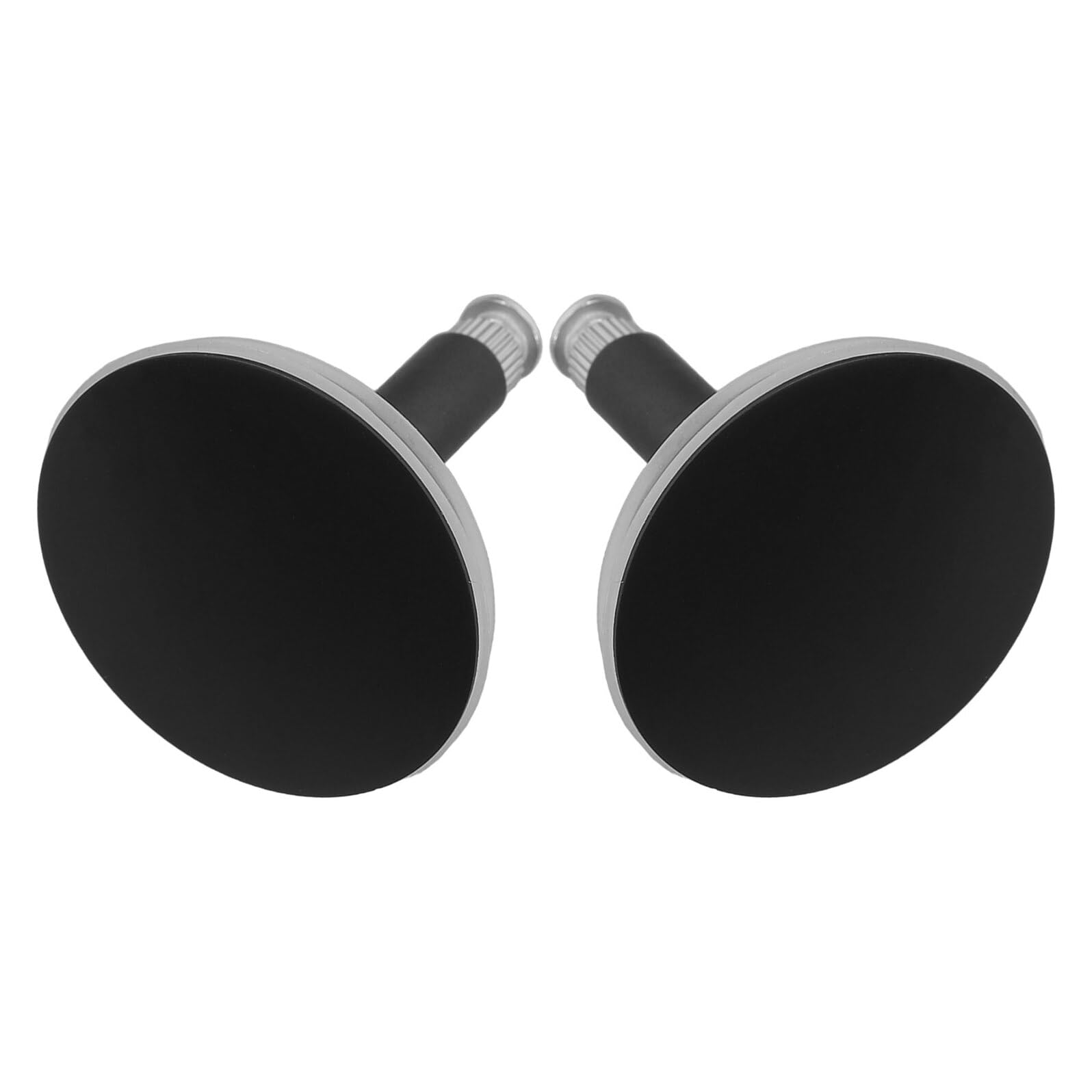 Couvercle de bonde rotatif 15 noir mat haute résistance fini luxe