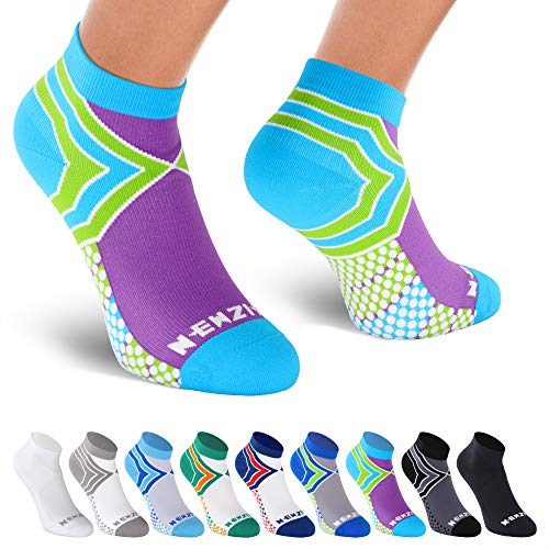 NEWZILL Low Cut Compression Socks - Unisex Running Socks With Embedded Frequency Technology
