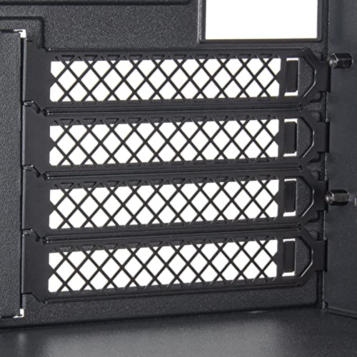 Image of Silverstone Technology AEROSLOTS Gen2 4-Pack Vented Expansion Slot Covers, Black, SST-AEROSLOTS2B