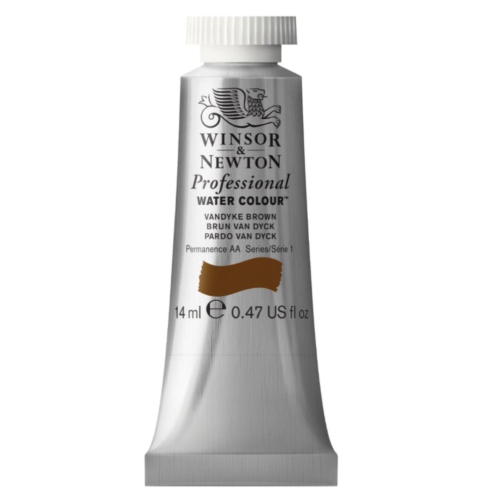 Professional Water Colour - Vandyke Brown - 14ml