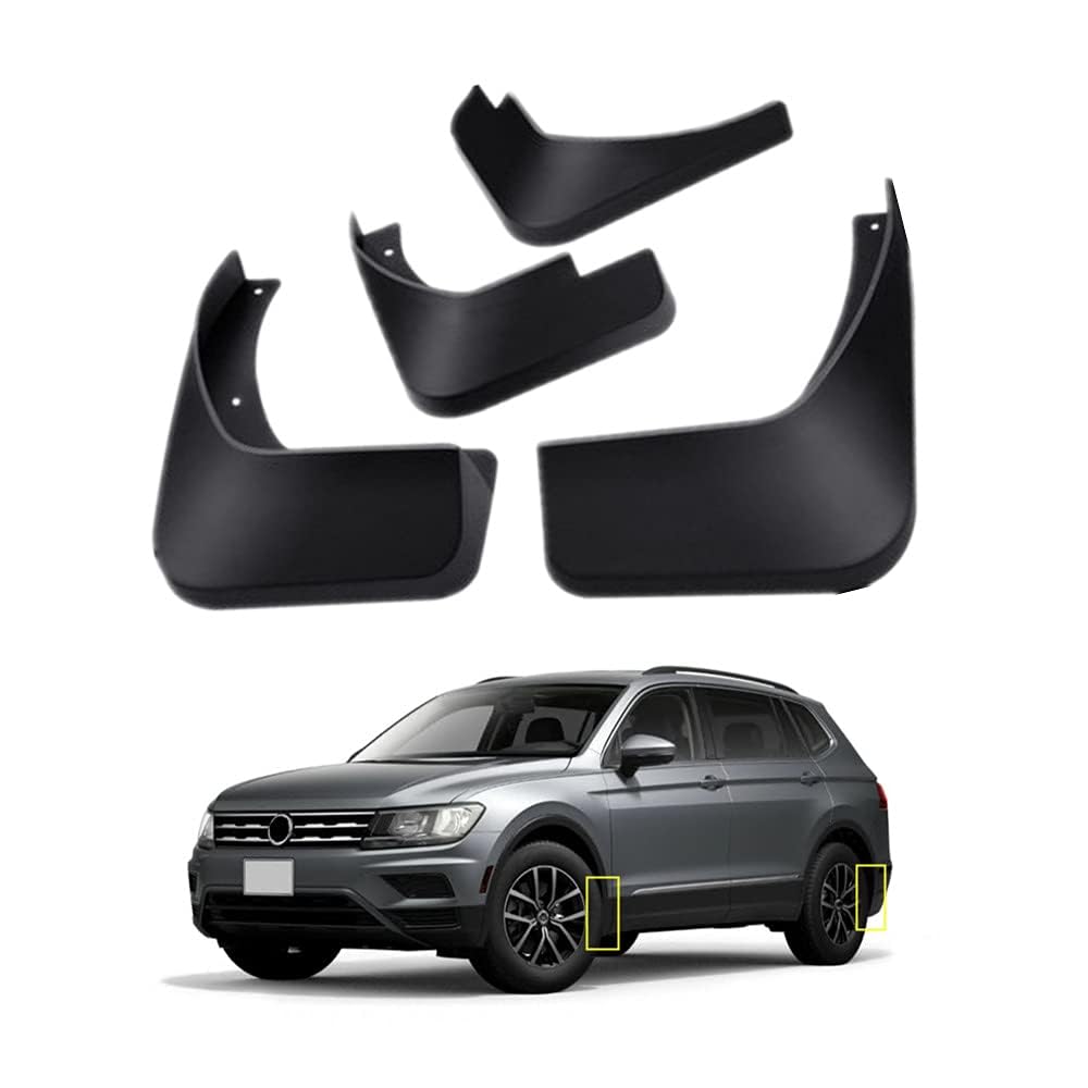 4 PCS Car Mud Flaps Kit for Hyundai Verna 2009, Mud Splash Guards Tire Guards Splash-proof and Waterproof Car Tire Front and Rear Protector Accessories