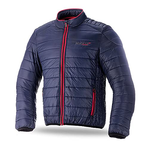 Seventy degrees CHAQUETA PLUMAS SD-A5 INVIERNO URBAN HOMBRE AZUL MARINO/ROJA 3XL Cover