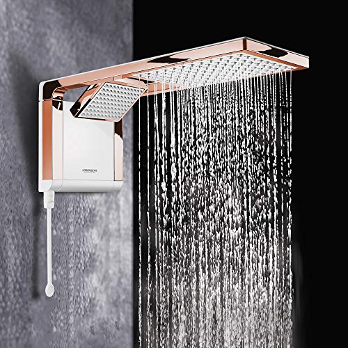 CHUVEIRO ACQUA DUO, LORENZETTI, BRANCO/ROSE GOLD 220V/7800W 4 51-4krvxQhL