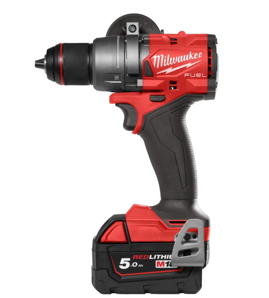 Milwaukee Trapano avvitatore M18 FDD3 502X Fuel GEN4.18V 158 Nm-​2 Batt.​x5.0 Ah-​4933479863