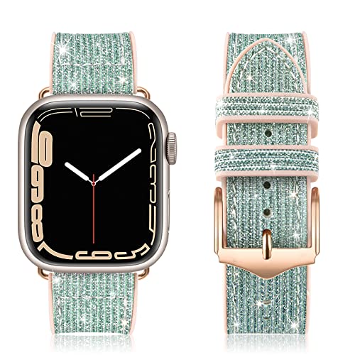 Tuocal Bling Straps Compatible with Apple Watch Strap 38mm 40mm 41mm 42mm(Series 10) - Image 2