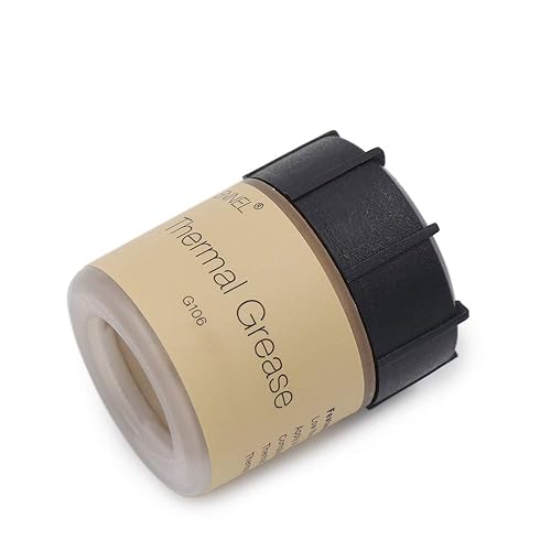 Miniatura 5 de GENNEL G106 - Pasta térmica de oro de 0.71 oz, compuesto de grasa térmica, pasta disipadora de calor para enfriadores de CPU, procesador GPU, PS4