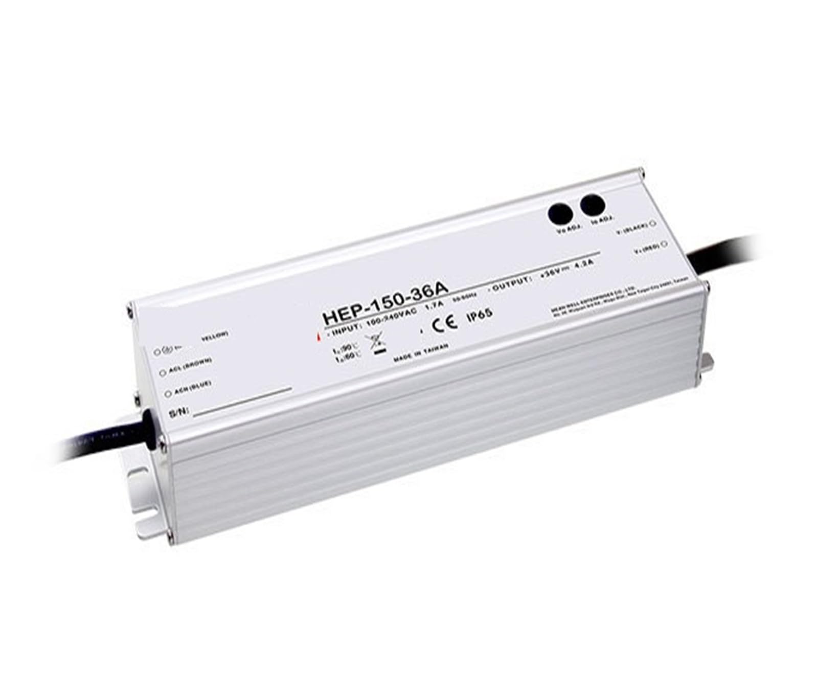 Transformateur HEP-150-36A 36V alimentation à découpage régulée AC DC