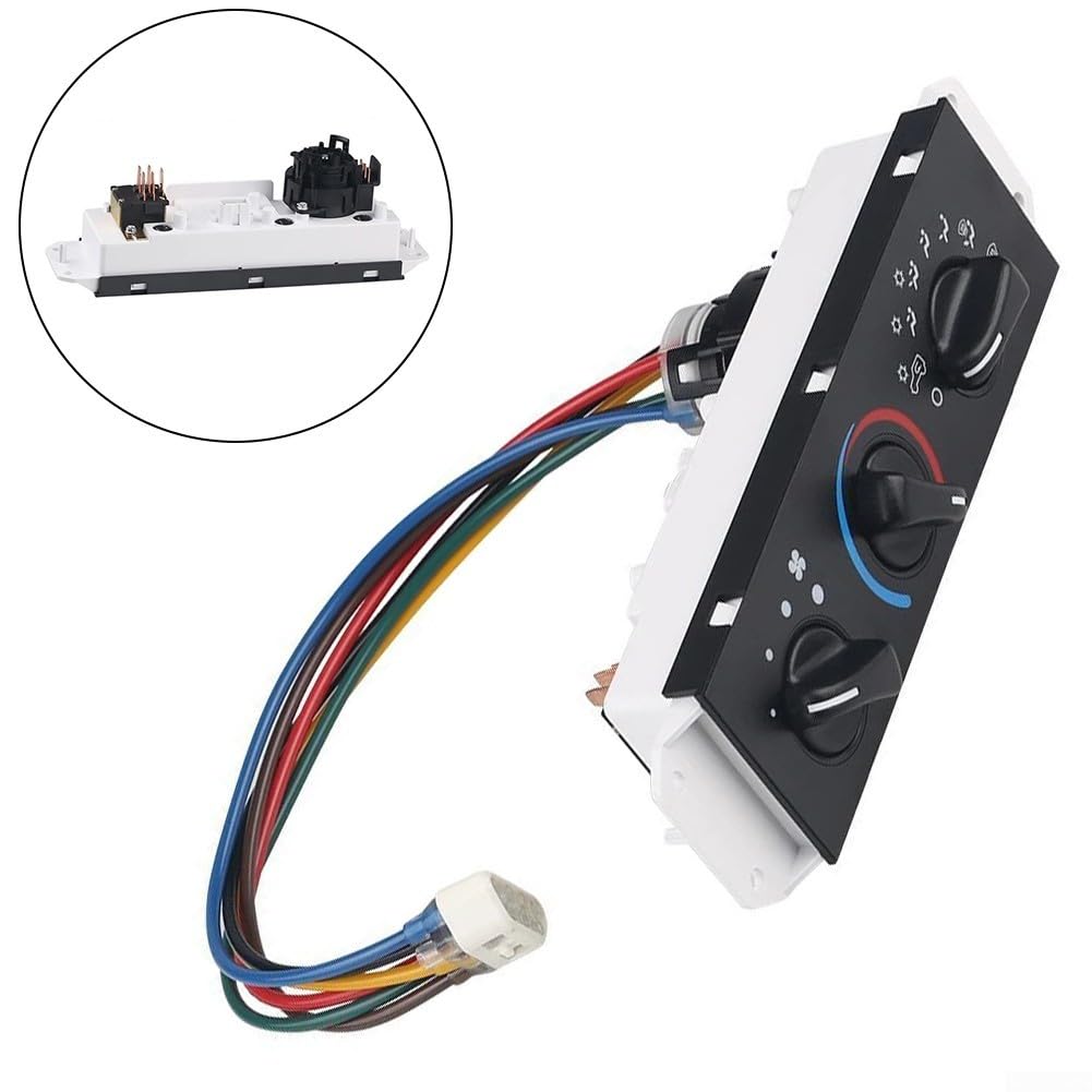 Auto-Klimaanlagen-Heizungs-Steuerschalter für Jeep für Wrangler Tj 1999-2004 Ersatzteil 55037473ab 5037473aa 55037612aa